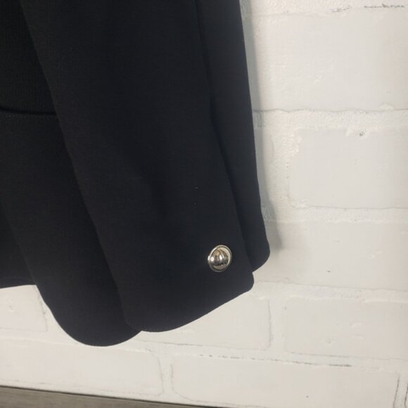 Vintage Thierry Mugler Paris Double Breasted Black Blazer - Picture 3 of 6